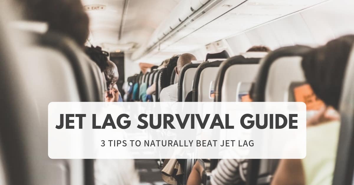 Jet Lag Guide - Utzy Naturals