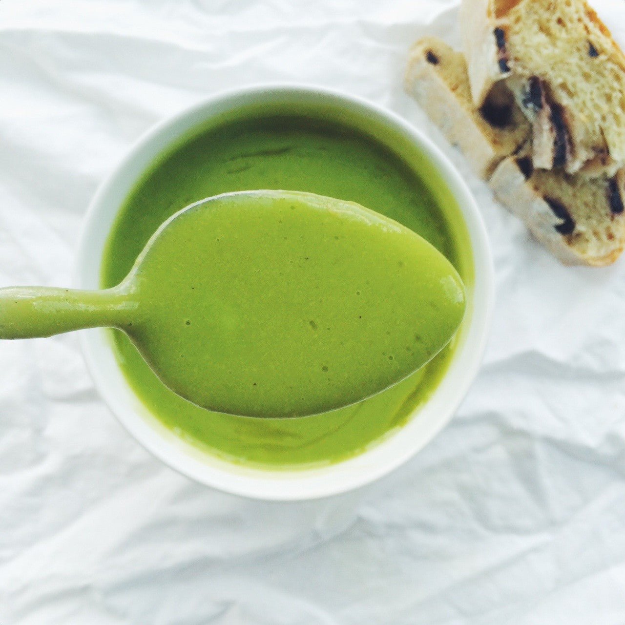 Chilled Garden Pea Soup (Recipe) - Utzy Naturals