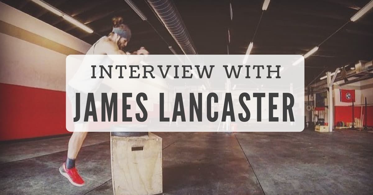 Interview With Utzy Athlete James Lancaster - Utzy Naturals