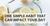 One Simple Habit That Can Impact Your Whole Day - Utzy Naturals