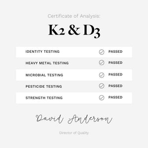 Vitamin K2 & D3