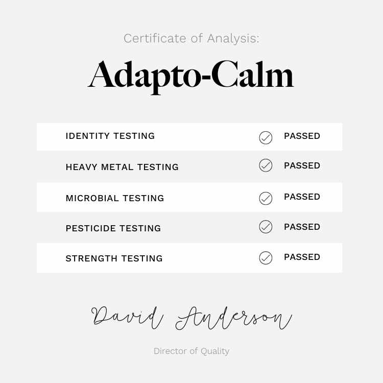 Adapto - Calm - Utzy Naturals