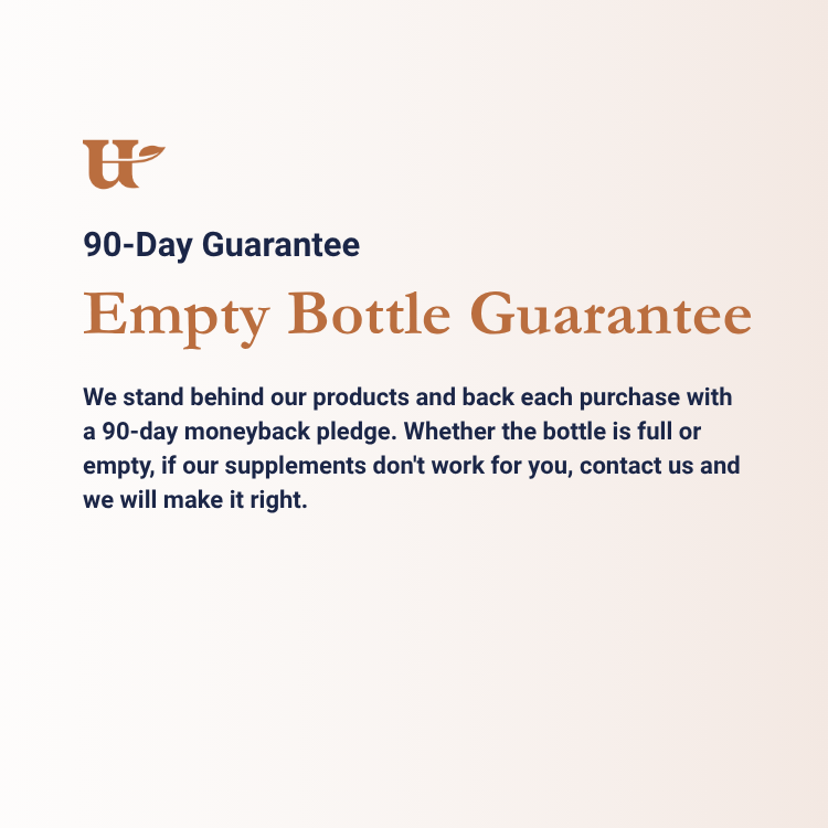 utzy natural empty bottle guarantee