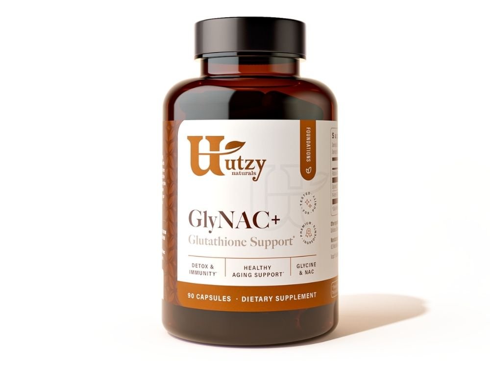 GlyNAC+ | High Dose Glycine & N-Acetyl Cysteine (NAC) Supplement - Utzy Naturals GlyNAC+ | High Dose Glycine & N-Acetyl Cysteine (NAC) Supplement - Utzy Naturals