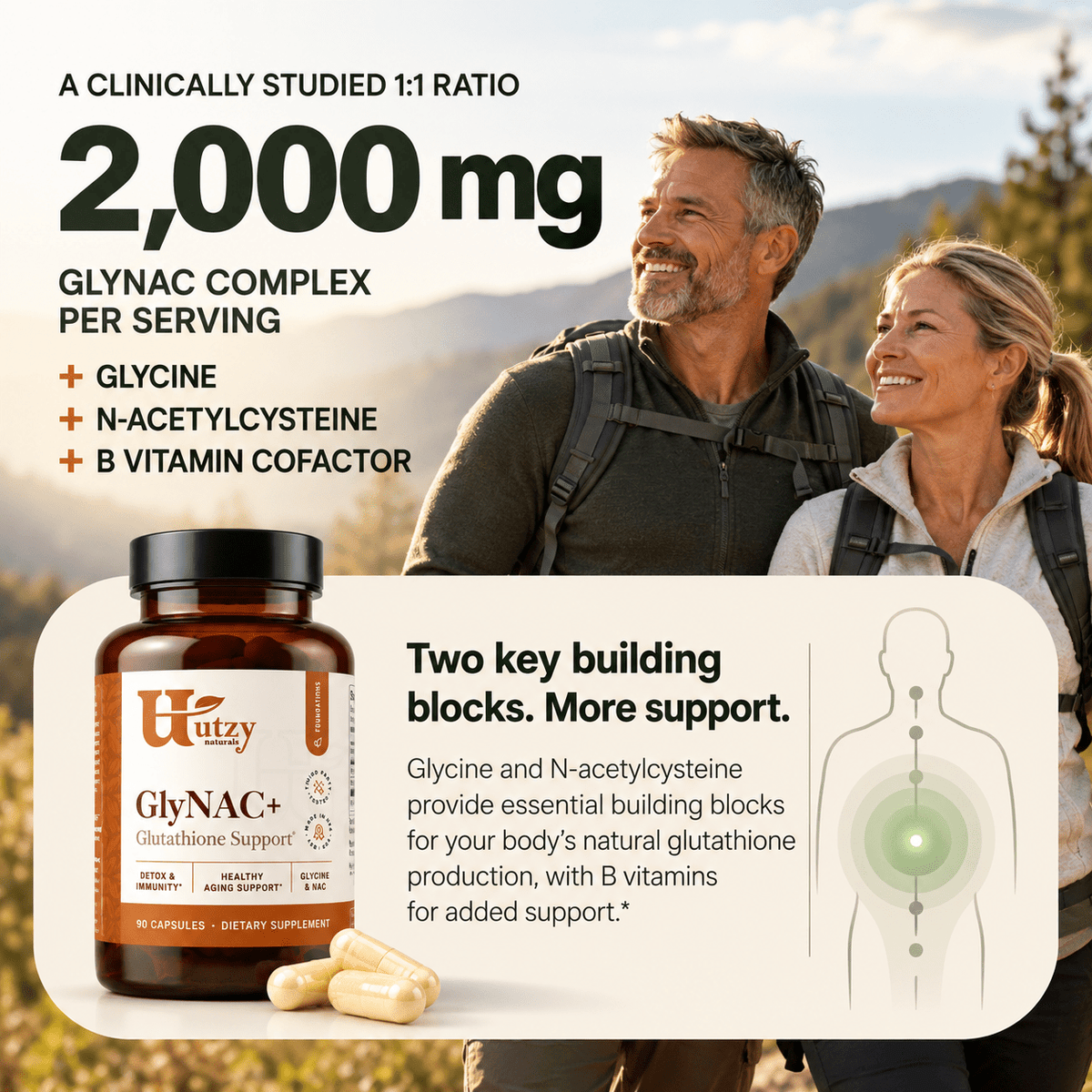 GlyNAC+ - Utzy Naturals