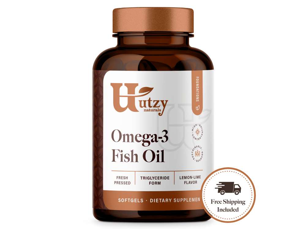 Omega - 3 Fish Oil - Utzy Naturals