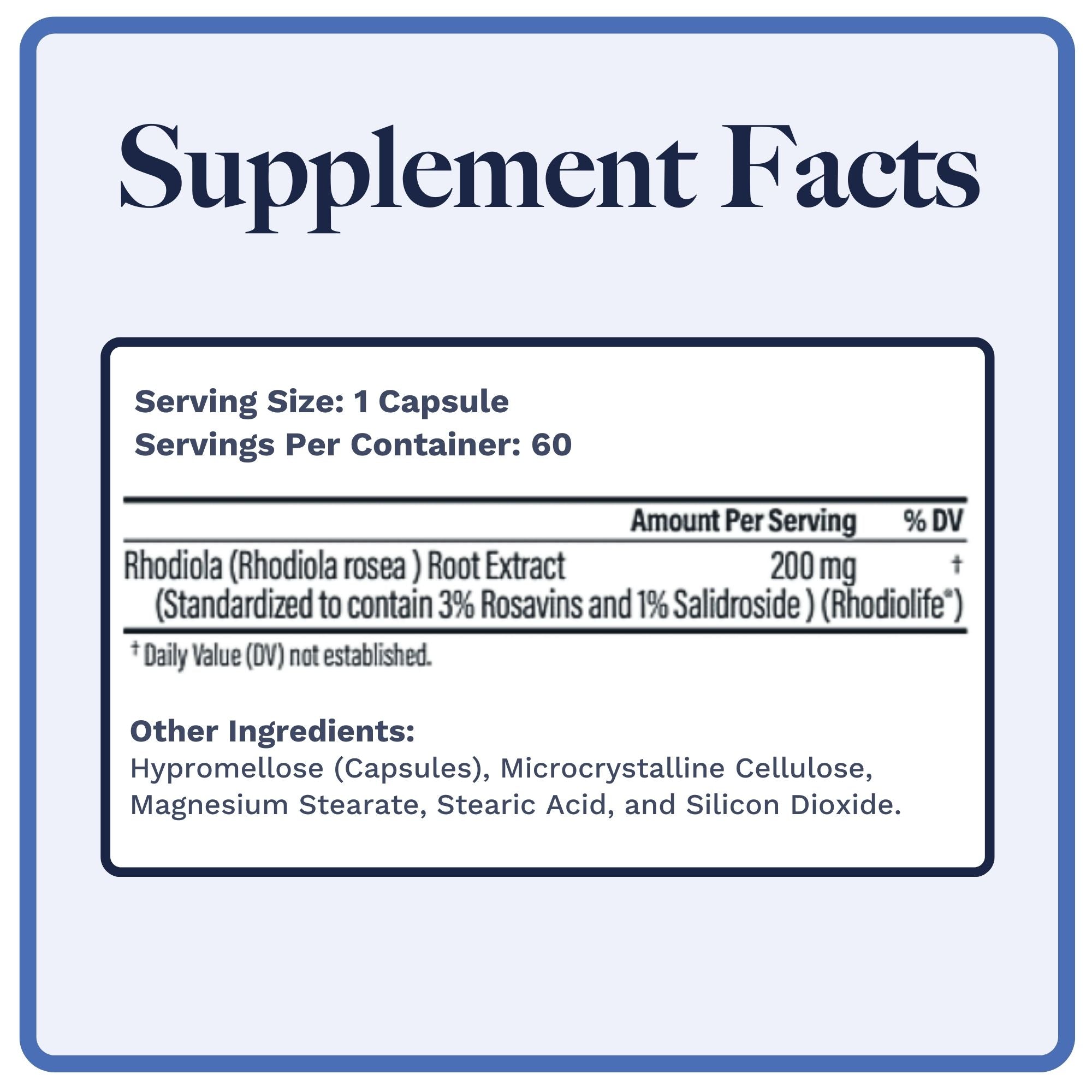 Rhodiola - Utzy Naturals