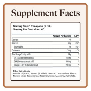 Omega-3 Fish Oil (liquid)