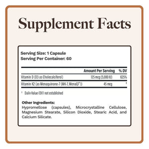 | Vitamin K2 With D3 Offer