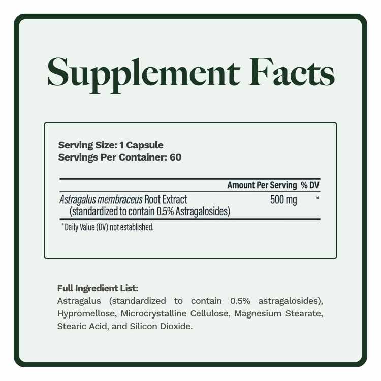 Astragalus - Utzy Naturals