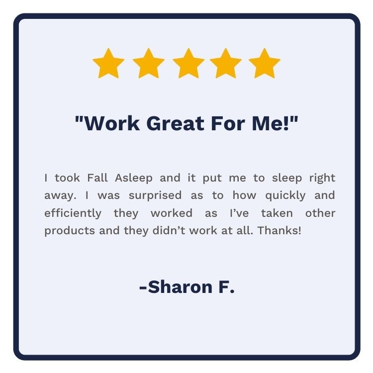 Fall Asleep - Utzy Naturals