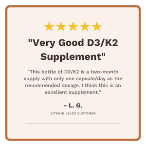 | Vitamin K2 With D3 Offer