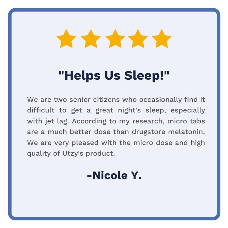 Micro Melatonin - Utzy Naturals