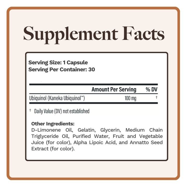 Ubiquinol® - Utzy Naturals